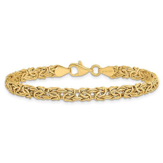 Anyel's 10K Polished Byzantine Bracelet