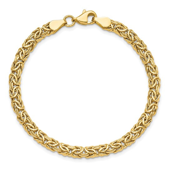 Anyel's 10K Polished Byzantine Bracelet