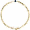 14K Yellow Gold Lab-Grown 7" Bracelet