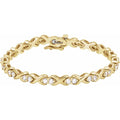 14K Yellow Gold 2.4 mm Round Full-Cut VS F+ Lab-Grown Diamond