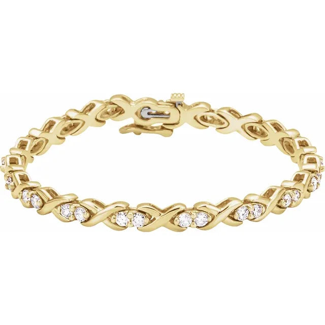 14K Yellow Gold 2.4 mm Round Full-Cut VS F+ Lab-Grown Diamond