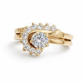 Fortuna Dorada – Anillo de Herradura en Oro 14K