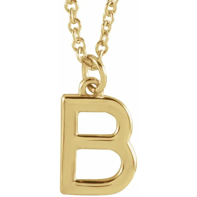 14K Yellow Gold Dangle 18" Necklace