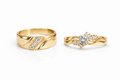 Juego de Anillos Élite Harmony en Oro 14K