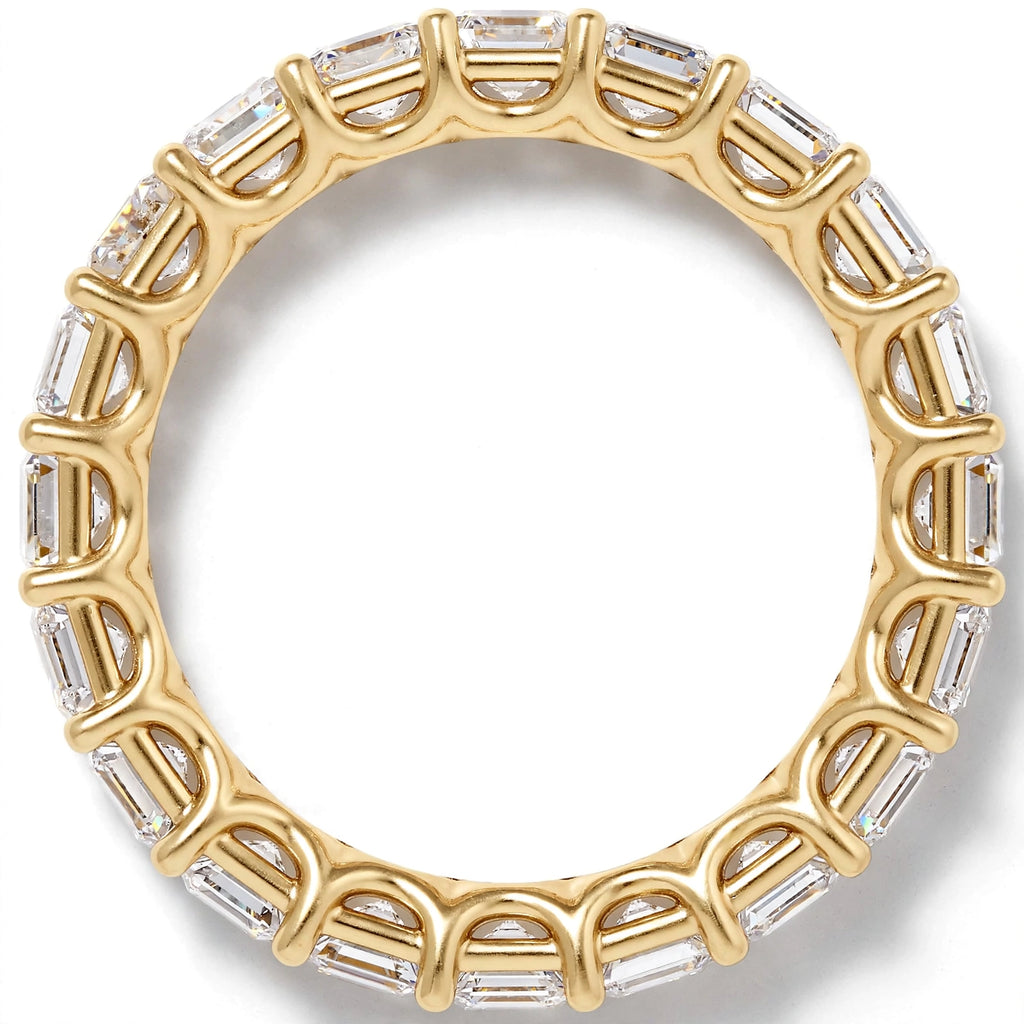 14K Yellow Gold 6 1/3 CTW Lab-Grown Diamond Low Profile Eternity Band