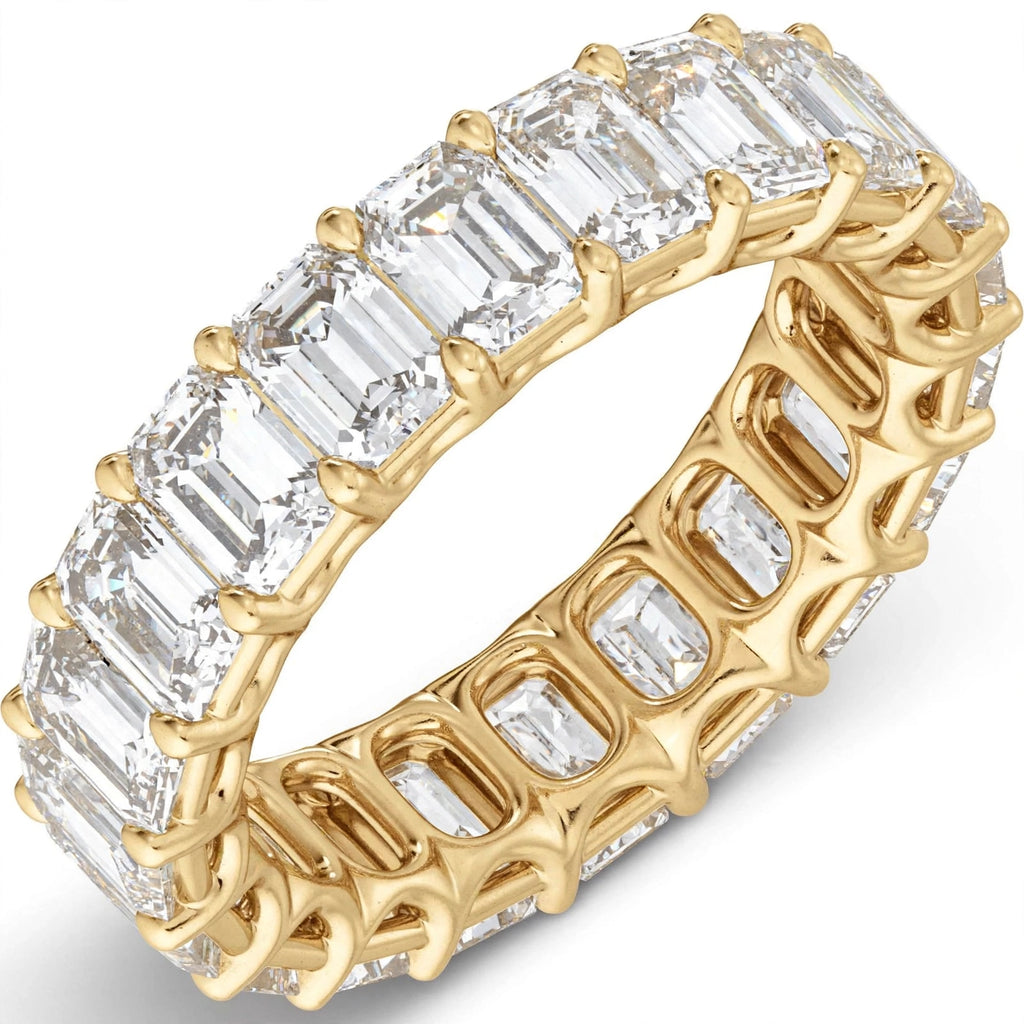 14K Yellow Gold 6 1/3 CTW Lab-Grown Diamond Low Profile Eternity Band