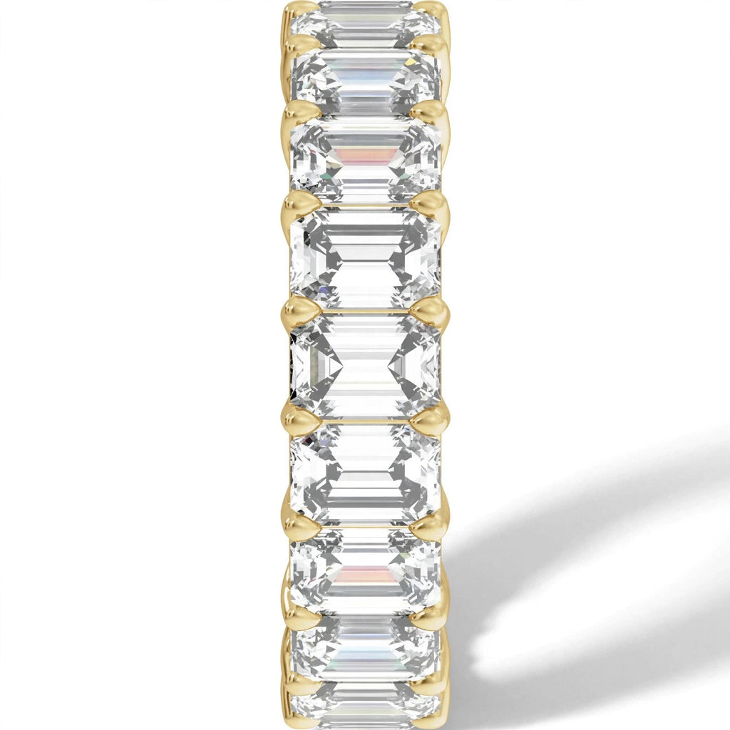14K Yellow Gold 6 1/3 CTW Lab-Grown Diamond Low Profile Eternity Band