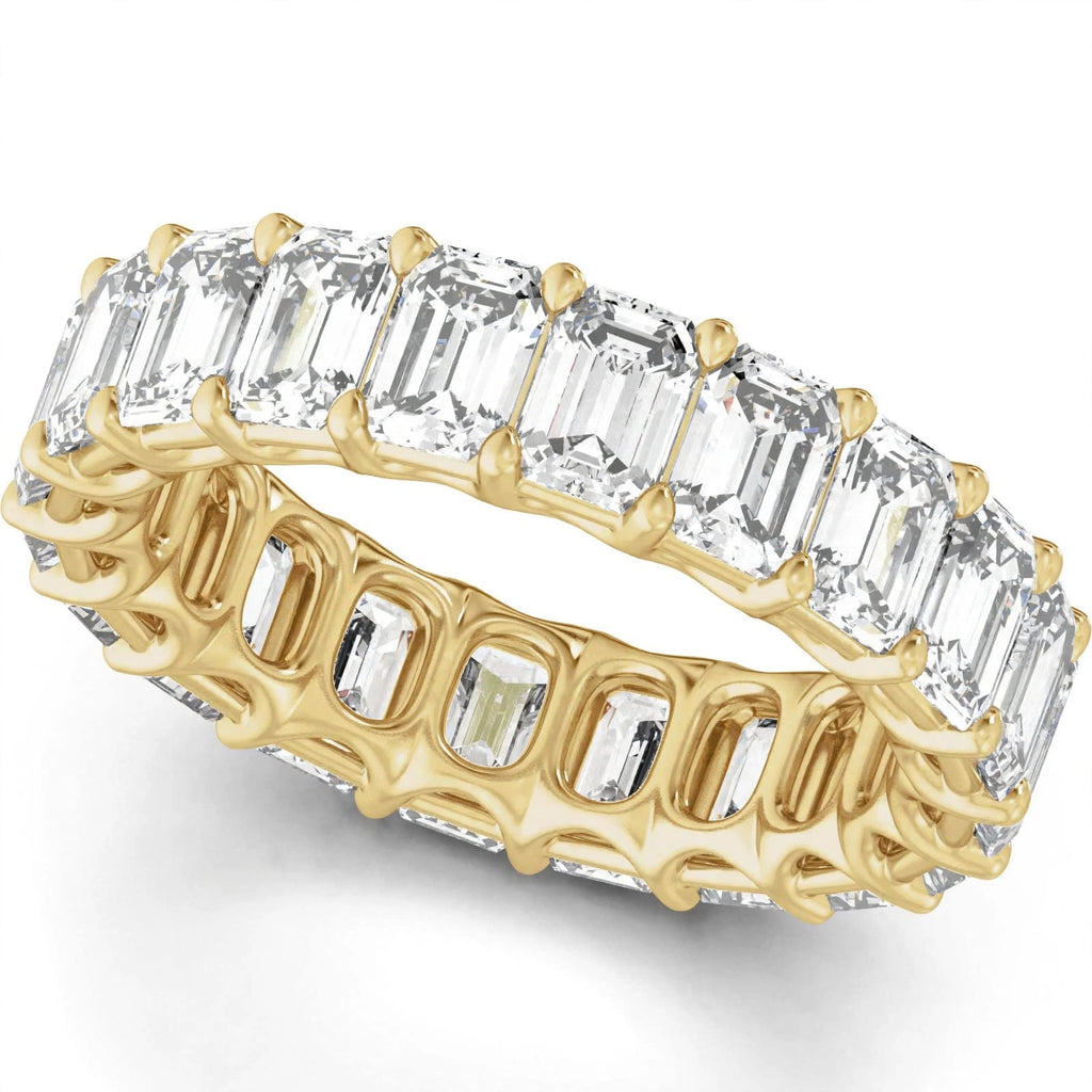 14K Yellow Gold 6 1/3 CTW Lab-Grown Diamond Low Profile Eternity Band