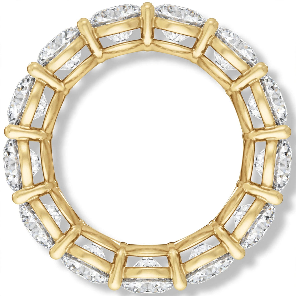14K Yellow Gold 8 3/4 CTW Lab-Grown Diamond Low Profile Eternity Band
