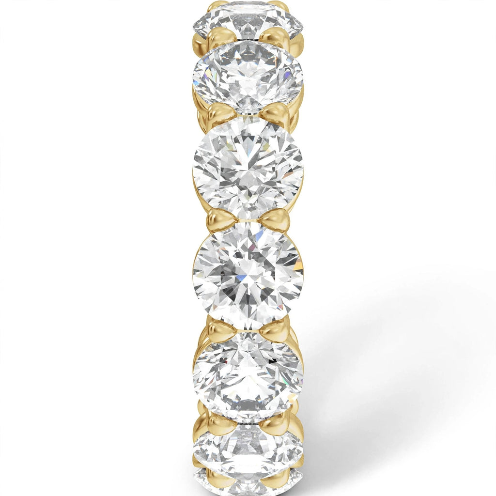 14K Yellow Gold 8 3/4 CTW Lab-Grown Diamond Low Profile Eternity Band