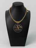 Anyel's 14K Polished Fancy Graduated Circle Link Necklace