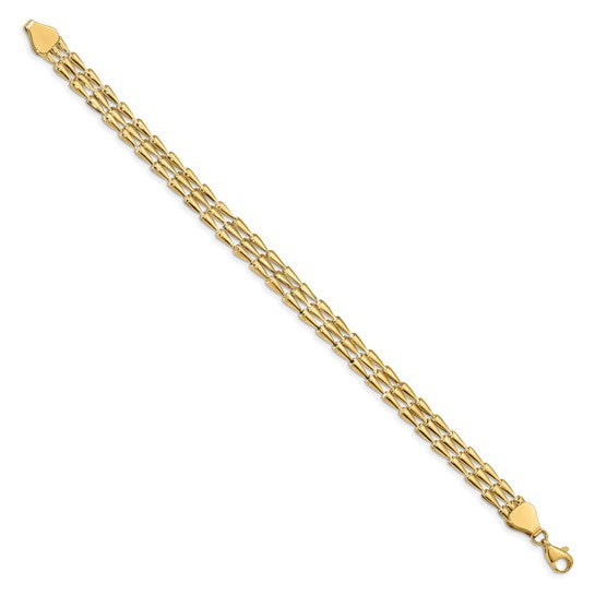 Anyel's 14k Polished Fancy Link Bracelet