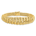 Princess 14K Fancy Link Bracelet