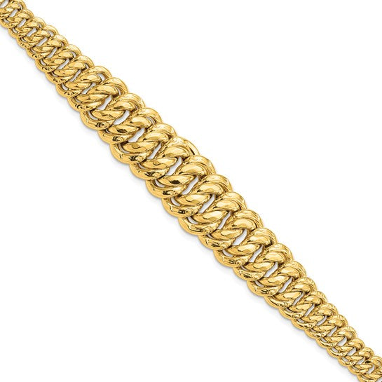 Princess 14K Fancy Link Bracelet