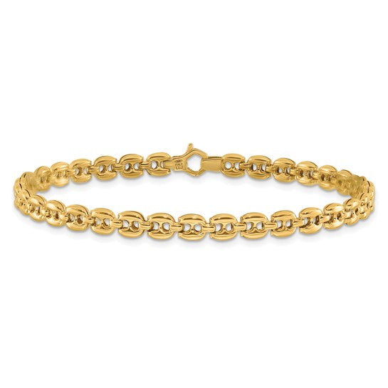 Anyel's 14K Polished Fancy Link 7.5 inch Bracelet