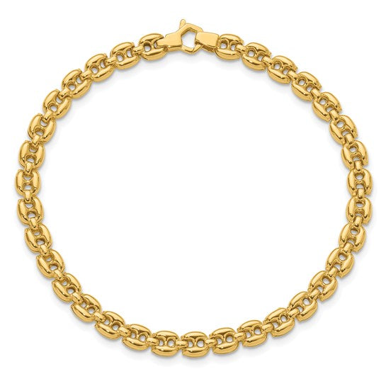 Anyel's 14K Polished Fancy Link 7.5 inch Bracelet