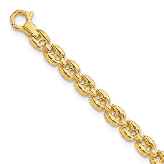 Anyel's 14K Polished Fancy Link 7.5 inch Bracelet