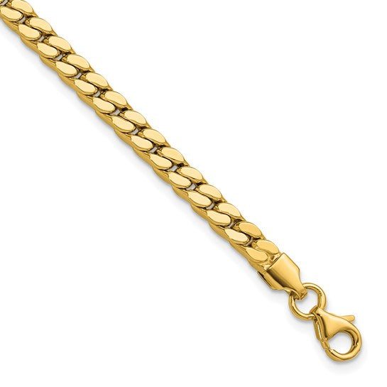 Anyel's 14K Polished Fancy Link 7.5 inch Bracelet