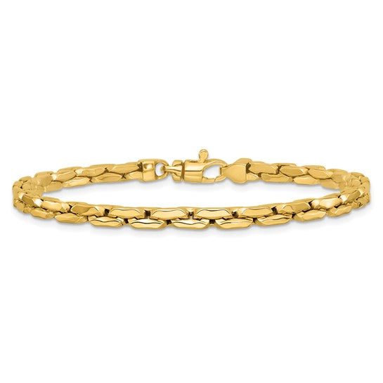 Anyel's 14K Polished Fancy Link 7.75 inch Bracelet