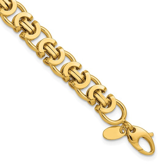 Anyel's 14K Polished 4.5mm Fancy Link 7.75 inch Bracelet
