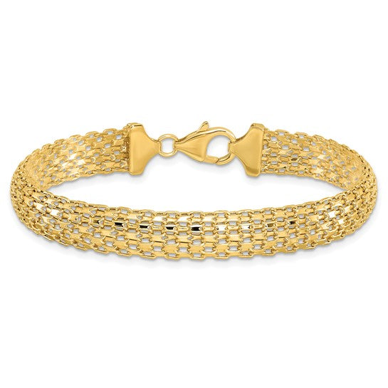 Leslie's 14K Polished Bracelet