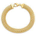 Leslie's 14K Polished Bracelet