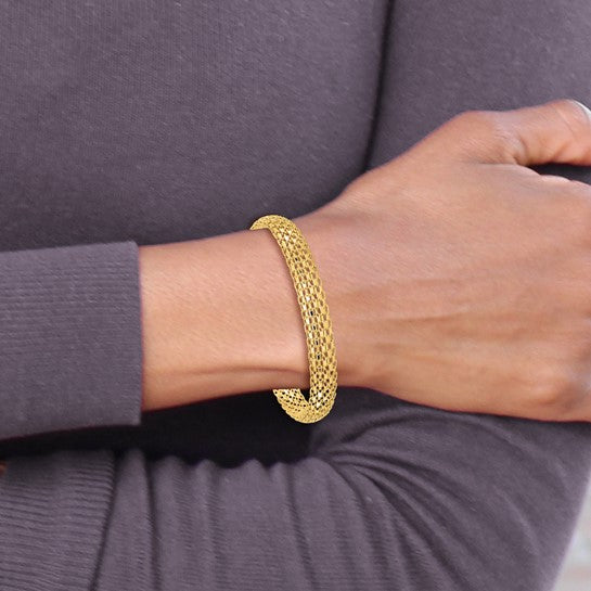 Leslie's 14K Polished Bracelet
