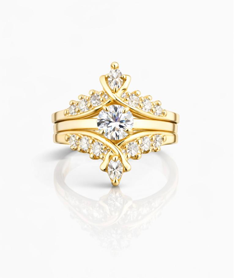 Anillo “Corona Real” Oro 14K