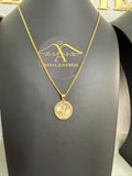 cuban link 2mm con santa barbara -22¨