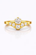 Anillo Corona V Elegance 14K