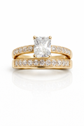 Brillo Real – Set de Anillos en Oro 14K