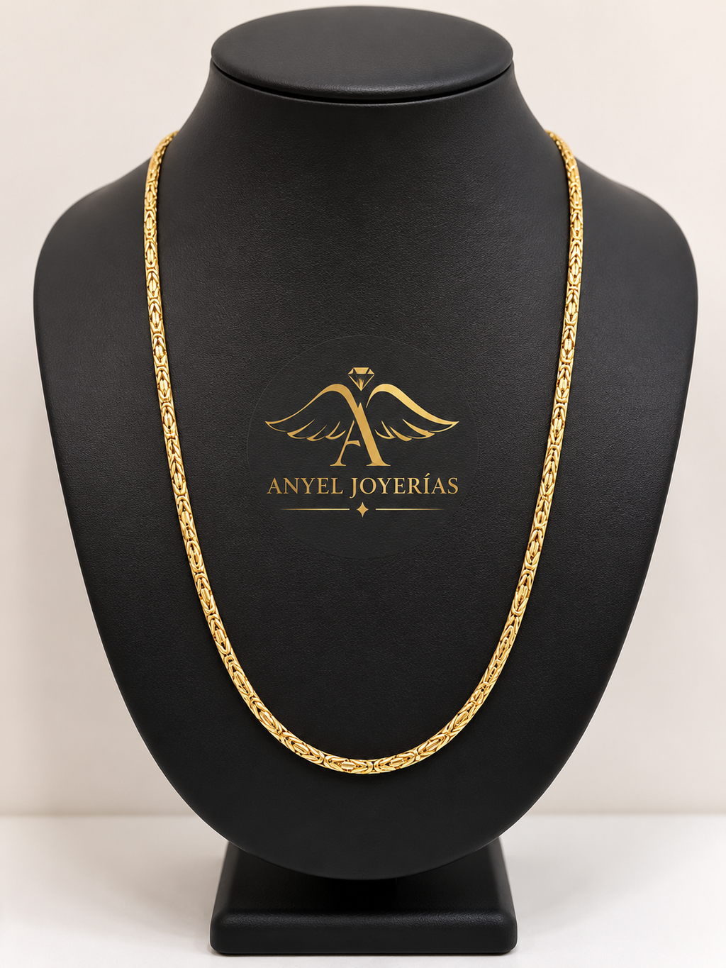 Herco 14K Polished 2.5mm Solid Byzantine 20 Inch Chain