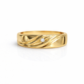 Fuerza Dorada – Anillo en Oro 14K
